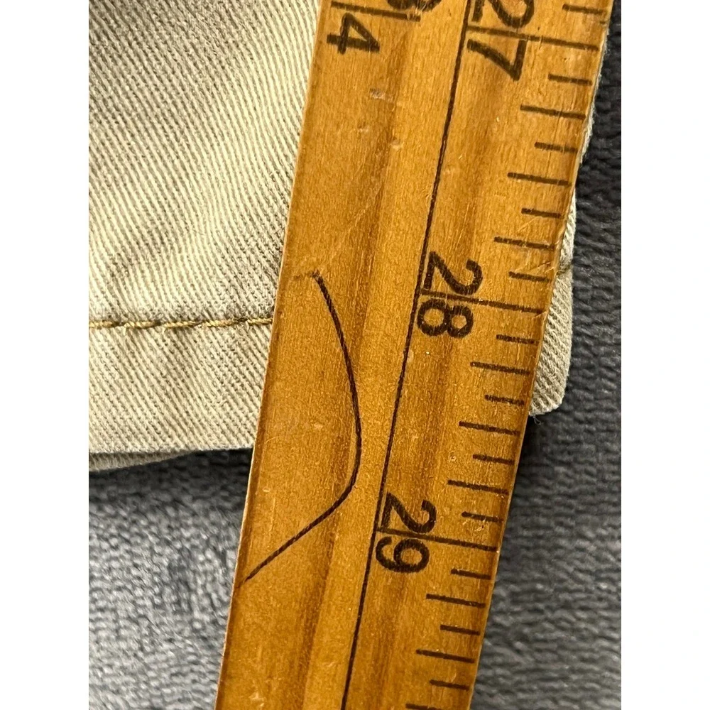 Levi's 508 Regular‎ Taper Pants Mens 30x32 Khaki Tan Cotton Twill Chino 5-Pocket